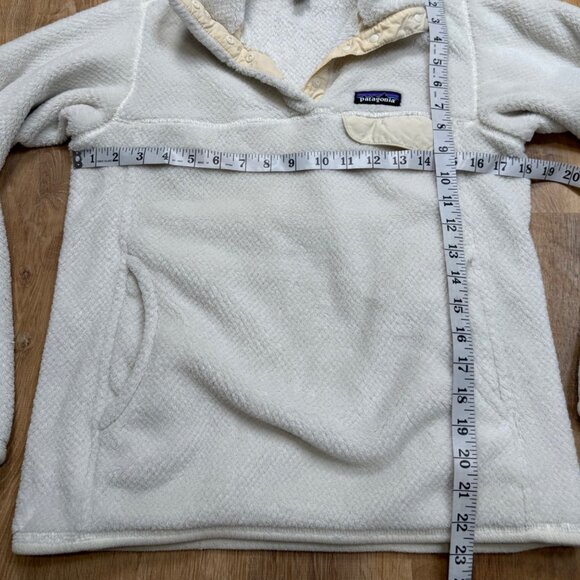 Patagonia Womens White Snap T Fleece Pullover Jacket Size S - Picture 5 of 6